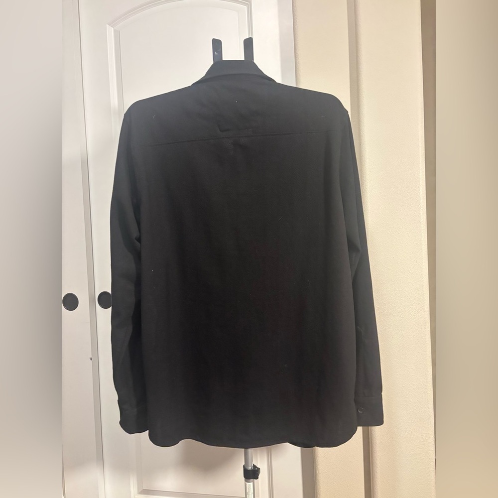Artful Rebel Elegant Black Men's Casual Button Down Shirt - Picture 2 of 8